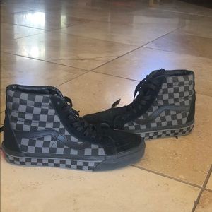 Vans checkerboard high tops